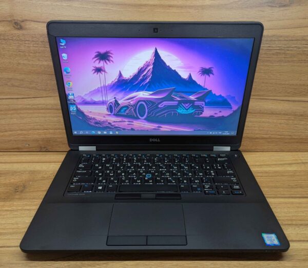 Ноутбук Б-клас Dell Latitude E5470 / 14" (1366x768) TN / Intel Core i5-6300U (2 (4) ядра по 2.4 - 3.0 GHz) / 8 GB DDR4 / 240 GB SSD / Intel HD Graphics 520 / WebCam / HDMI / Windows 10 - Зображення 2