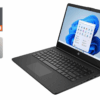 Ноутбук Б-клас HP 14-fg1003cl / 14" (1920x1080) IPS / AMD Ryzen 3 5300U (4 (8) ядра по 2.6 - 3.8 GHz) / 16 GB DDR4 / 512 GB SSD / AMD Radeon Graphics 384SP / WebCam / Windows 10