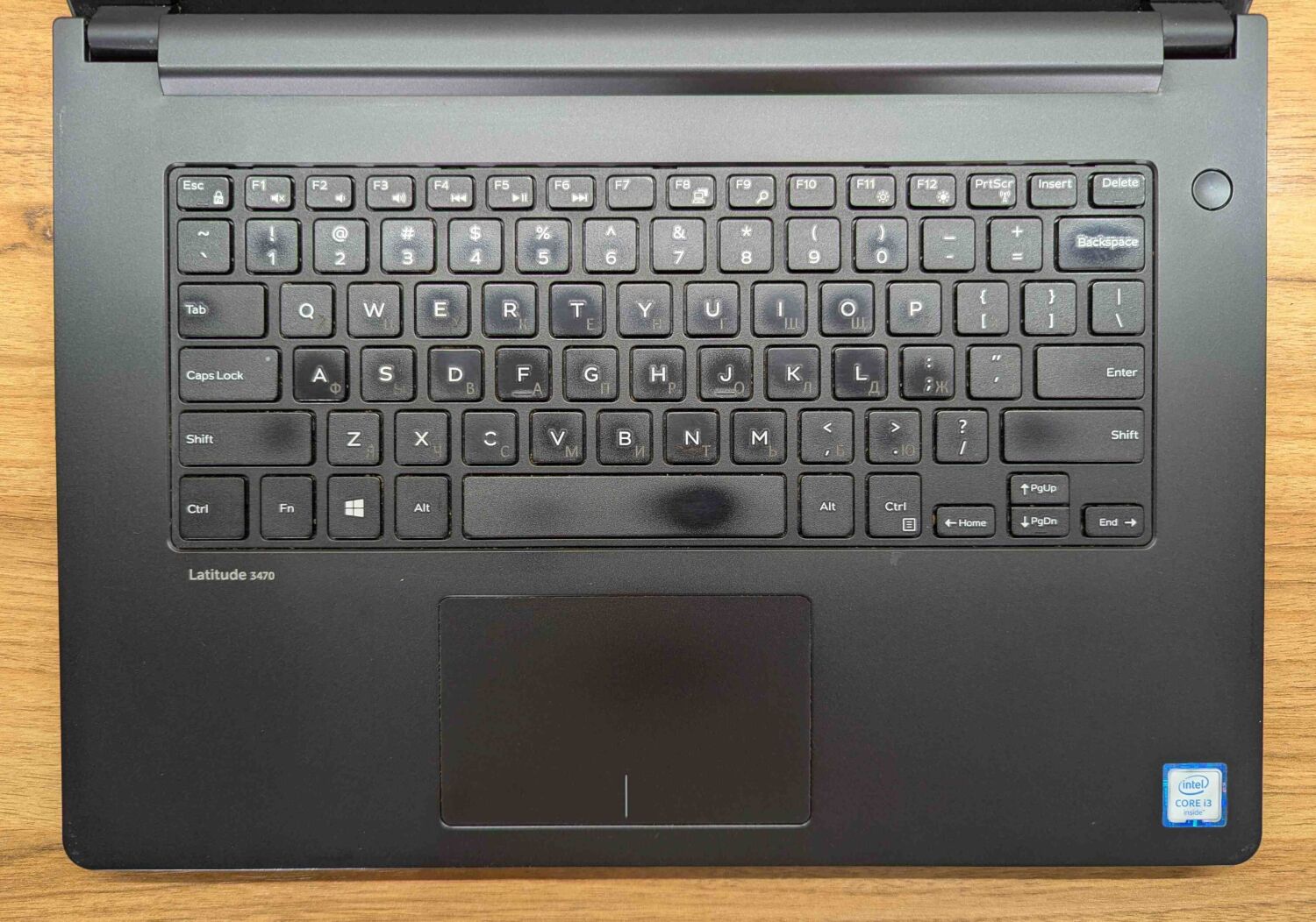 Ноутбук Dell Latitude 3470 / 14" (1366x768) TN / Intel Core i3-6100U (2 (4) ядра по 2.3 GHz) / 8 GB DDR3 / 240 GB SSD / Intel HD Graphics 520 / WebCam / VGA / Windows 10 - Зображення 3