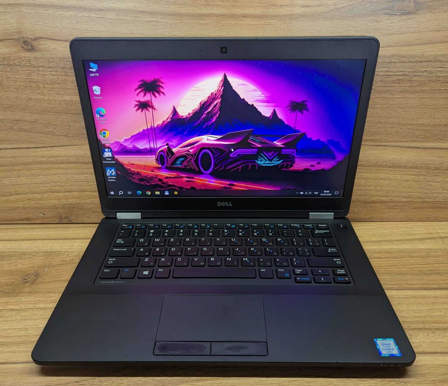 Ноутбук Dell Latitude E5470 / 14" (1920x1080) IPS / Intel Core i5-6200U (2 (4) ядра по 2.3 - 2.8 GHz) / 8 GB DDR4 / 240 GB SSD / Intel HD Graphics 520 / WebCam / Windows 10 - Зображення 2