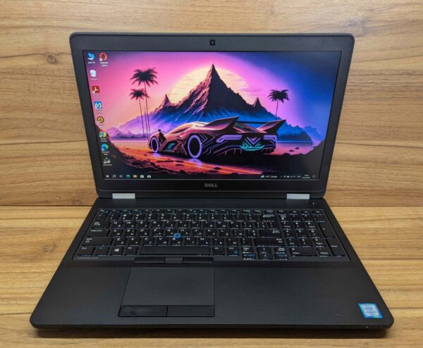 Ноутбук Dell Latitude E5570 / 15.6" (1920x1080) IPS / Intel Core i7-6600U (2 (4) ядра по 2.6 - 3.4 GHz) / 16 GB DDR4 / 500 GB SSD / AMD Radeon R7 M360, 2 GB DDR3, 64-bit / WebCam / Windows 10 - Зображення 2