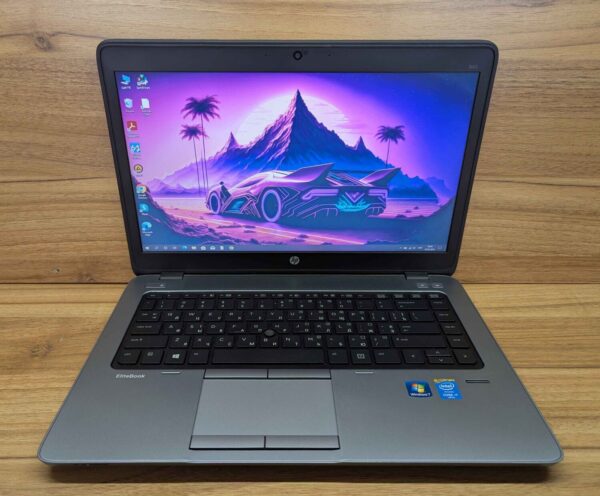 Ноутбук HP EliteBook 840 G1 / 14" (1600x900) TN / Intel Core i7-4600U (2 (4) ядра по 2.1 - 3.3 GHz) / 8 GB DDR3 / 240 GB SSD / Intel HD Graphics 4400 / WebCam / Fingerprint / Windows 10 - Зображення 2