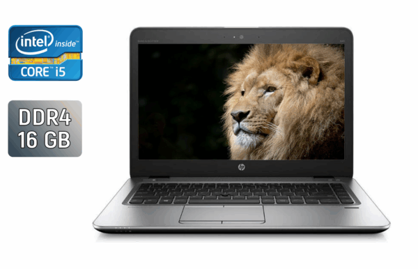 Ноутбук HP EliteBook 840 G3 / 14" (1920x1080) TN / Intel Core i5-6300U (2 (4) ядра по 2.4 - 3.0 GHz) / 16 GB DDR4 / 240 GB SSD / Intel HD Graphics 520 / TouchID / WebCam
