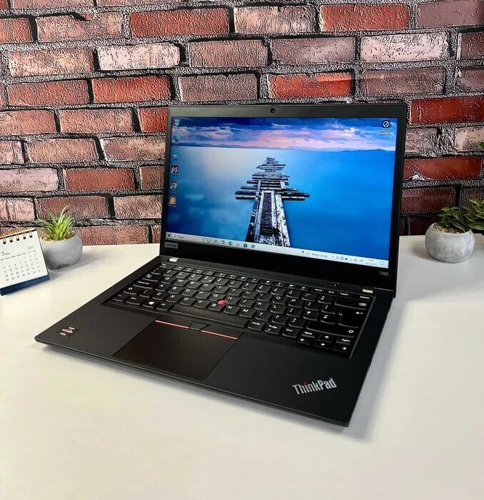 Ноутбук Lenovo ThinkPad T495 / 14" (1366x768) TN / AMD Ryzen 5 Pro 3500U (4 (8) ядра по 2.1 - 3.7 GHz) / 16 GB DDR4 / 256 GB SSD / AMD Radeon RX Vega 8 Graphics / WebCam / Win 10 Pro - Зображення 9