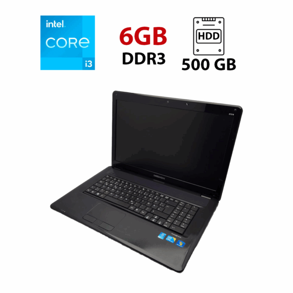 Ноутбук Medion Akoya E7216 / 17.3" (1600x900) TN / Intel Core i3-380M (2 (4) ядра по 2.53 GHz) / 6 GB DDR3 / 500 GB HDD / Intel HD Graphics / WebCam / АКБ не тримає