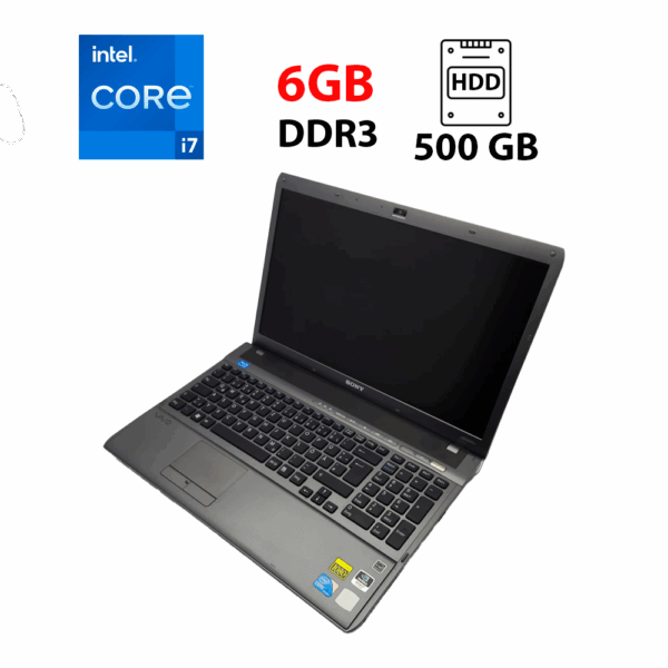 Ноутбук Sony VPC164 / 16.1" (1920x1080) TN / Intel Core i7-740QM (4 (8) ядра по 1.73 - 2.93 GHz) / 6 GB DDR3 / 500 GB HDD / nvidia GeForce GT 330M, 1 GB GDDR3, 128-bit / WebCam