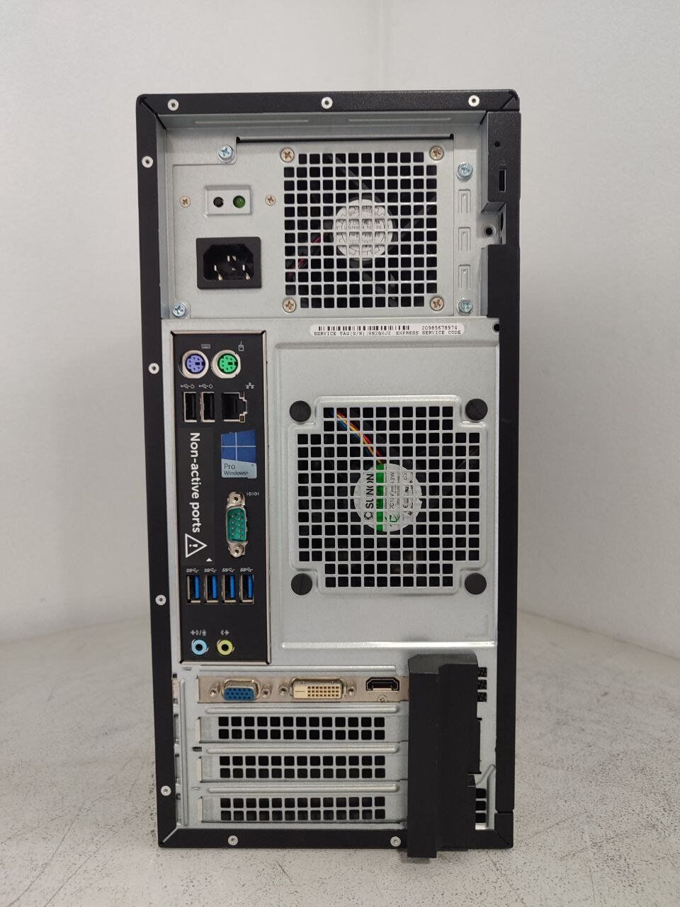 Робоча станція Dell Precision T3620 Tower / Intel Xeon E3-1270 v5 (4 (8) ядра по 3.6 - 4.0 GHz) / 16 GB DDR4 / 240 GB SSD / nVidia GeForce GTX 650, 1 GB GDDR5, 128-bit - Зображення 4