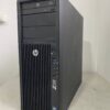 Робоча станція HP Z420 Workstation Tower / Intel Xeon E5-2690 (8 (16) ядер по 2.9 - 3.8 GHz) / 64 GB DDR3 / 240 GB SSD + 500 GB HDD / AMD Radeon RX 570, 8 GB GDDR5, 256-bit / DVD-ROM - Зображення 2