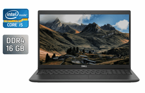 Ультрабук Б-клас Dell Latitude 5500 / 15.6" (1920x1080) IPS / Intel Core i5-8365U (4 (8) ядра по 1.6 - 4.1 GHz) / 16 GB DDR4 / 256 GB SSD / Intel UHD Graphics / WebCam / HDMI / SIM