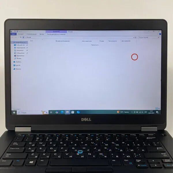 Ультрабук Б-клас Dell Latitude E5470 / 14" (1366x768) TN / Intel Core i5-6440HQ (4 ядра по 2.6 - 3.5 GHz) / 8 GB DDR4 / 256 GB SSD / Intel HD Graphics 530 / HDMI / VGA - Зображення 3