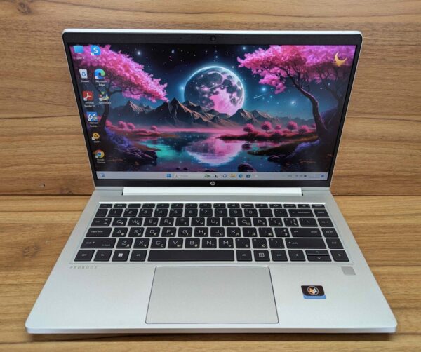 Ультрабук Б-клас HP ProBook 445 G9 / 14" (1920x1080) IPS / AMD Ryzen 5 5625U (6 (12) ядер по 2.3 - 4.3 GHz) / 16 GB DDR4 / 512 GB SSD / AMD Radeon Vega 7 Graphics / WebCam / TouchID / Windows 10 - Зображення 2