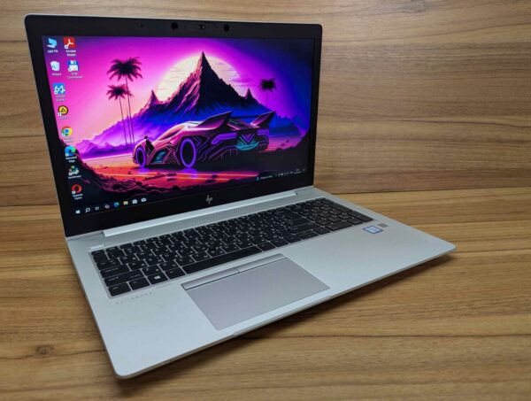 Ультрабук HP EliteBook 850 G5 / 15.6" (1920x1080) IPS / Intel Core i7-7600U (2 (4) ядра по 2.8 - 3.9 GHz) / 16 GB DDR4 / 512 GB SSD / Intel HD Graphics 620 / Fingerprint / WebCam / Windows 10 - Зображення 4