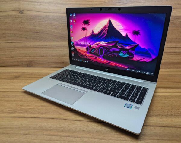 Ультрабук HP EliteBook 850 G5 / 15.6" (1920x1080) IPS / Intel Core i7-7600U (2 (4) ядра по 2.8 - 3.9 GHz) / 16 GB DDR4 / 512 GB SSD / Intel HD Graphics 620 / WebCam / TouchID / Windows 10 - Зображення 5