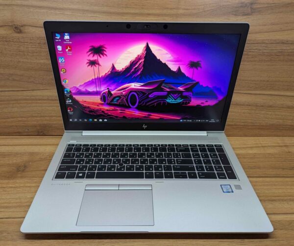 Ультрабук HP EliteBook 850 G5 / 15.6" (1920x1080) IPS / Intel Core i7-7600U (2 (4) ядра по 2.8 - 3.9 GHz) / 16 GB DDR4 / 512 GB SSD / Intel HD Graphics 620 / WebCam / TouchID / Windows 10 - Зображення 2
