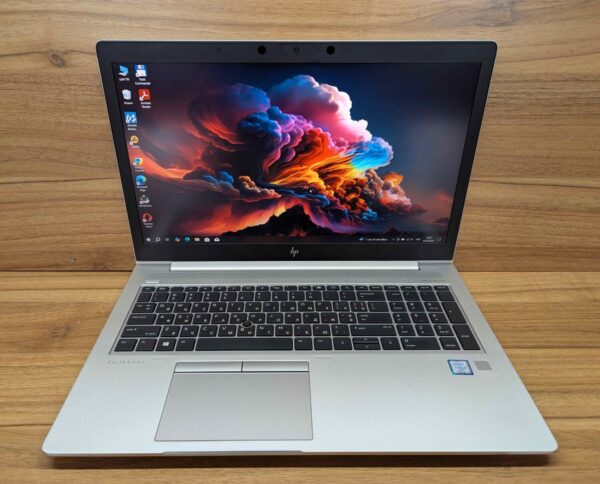 Ультрабук HP EliteBook 850 G6 / 15.6" (1920x1080) IPS / Intel Core i5-8365U (4 (8) ядра по 1.6 - 4.1 GHz) / 16 GB DDR4 / 512 GB SSD / Intel UHD Graphics / Fingerprint / WebCam / Windows 10 - Зображення 2
