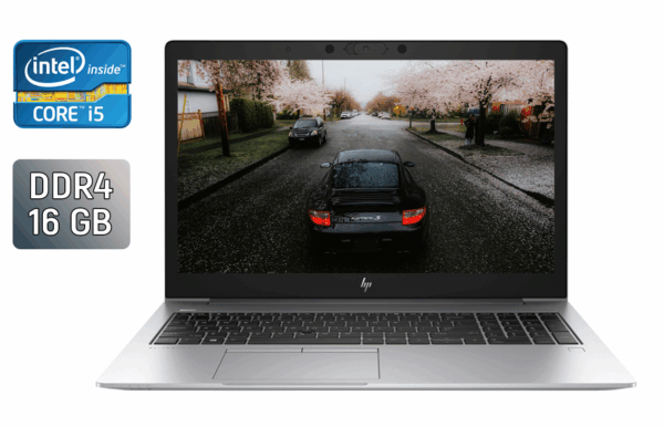 Ультрабук HP EliteBook 850 G6 / 15.6" (1920x1080) IPS / Intel Core i5-8365U (4 (8) ядра по 1.6 - 4.1 GHz) / 16 GB DDR4 / 512 GB SSD / Intel UHD Graphics / WebCam / Fingerprint / Windows 10