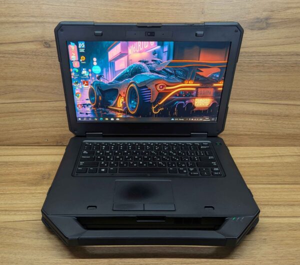 Захищений ноутбук Dell Latitude 14 Rugged 5414 / 14" (1920x1080) IPS / Intel Core i5-6300U (2 (4) ядра по 2.4 - 3.0 GHz) / 16 GB DDR4 / 512 GB SSD / Intel HD Graphics 520 / VGA / WebCam / Windows 10 - Зображення 2