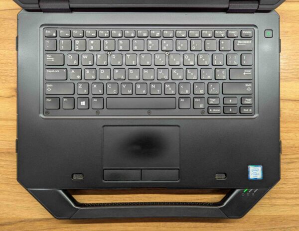 Захищений ноутбук Dell Latitude 14 Rugged 5414 / 14" (1920x1080) IPS / Intel Core i5-6300U (2 (4) ядра по 2.4 - 3.0 GHz) / 16 GB DDR4 / 512 GB SSD / Intel HD Graphics 520 / WebCam / HDMI / Windows 10 - Зображення 3