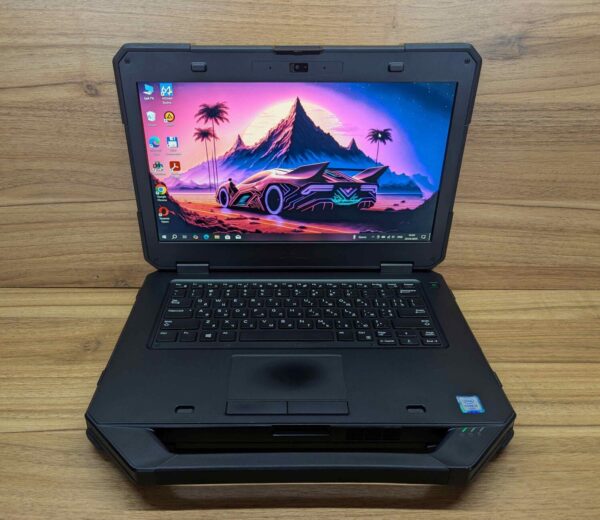 Захищений ноутбук Dell Latitude 14 Rugged 5414 / 14" (1920x1080) IPS / Intel Core i5-6300U (2 (4) ядра по 2.4 - 3.0 GHz) / 16 GB DDR4 / 512 GB SSD / Intel HD Graphics 520 / WebCam / HDMI / Windows 10 - Зображення 2