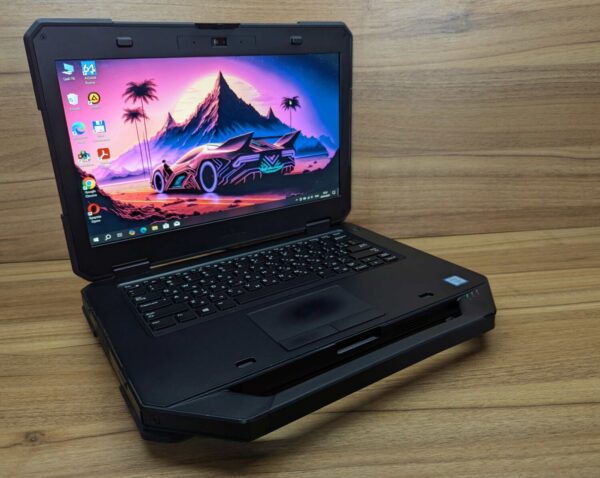Захищений ноутбук Dell Latitude 14 Rugged 5414 / 14" (1920x1080) IPS / Intel Core i5-6300U (2 (4) ядра по 2.4 - 3.0 GHz) / 16 GB DDR4 / 512 GB SSD / Intel HD Graphics 520 / WebCam / HDMI / Windows 10 - Зображення 4
