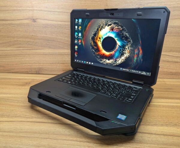 Захищений ноутбук Dell Latitude 14 Rugged 5414 / 14" (1920x1080) IPS / Intel Core i5-6300U (2 (4) ядра по 2.4 - 3.0 GHz) / 8 GB DDR4 / 256 GB SSD / Intel HD Graphics 520 / HDMI / WebCam / Windows 10 - Зображення 5