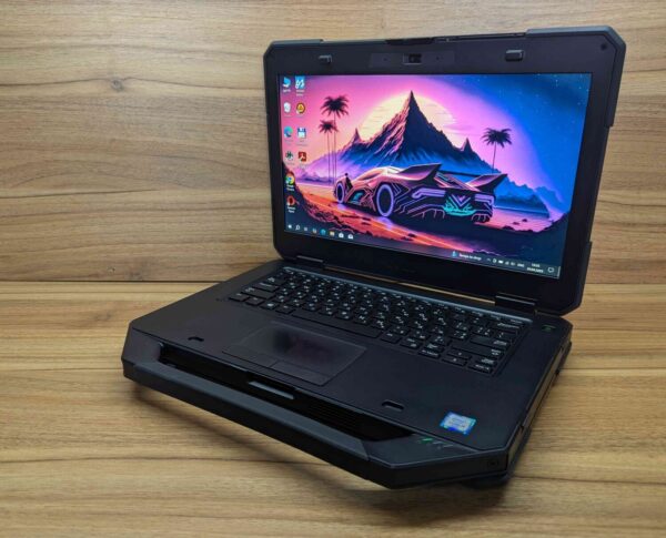 Захищений ноутбук Dell Latitude 14 Rugged 5414 / 14" (1920x1080) IPS / Intel Core i5-6300U (2 (4) ядра по 2.4 - 3.0 GHz) / 8 GB DDR4 / 256 GB SSD / Intel HD Graphics 520 / HDMI / Windows 10 - Зображення 5