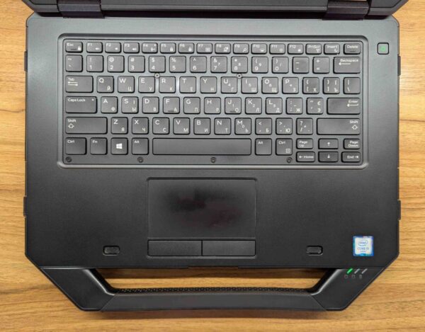 Захищений ноутбук Dell Latitude 14 Rugged 5414 / 14" (1920x1080) IPS / Intel Core i5-6300U (2 (4) ядра по 2.4 - 3.0 GHz) / 8 GB DDR4 / 256 GB SSD / Intel HD Graphics 520 / HDMI / Windows 10 - Зображення 3