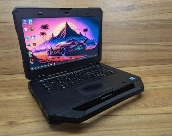 Захищений ноутбук Dell Latitude 14 Rugged 5414 / 14" (1920x1080) IPS / Intel Core i5-6300U (2 (4) ядра по 2.4 - 3.0 GHz) / 8 GB DDR4 / 256 GB SSD / Intel HD Graphics 520 / HDMI / Windows 10 - Зображення 4