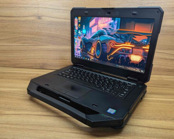 Захищений ноутбук Dell Latitude 14 Rugged 5414 / 14" (1920x1080) IPS / Intel Core i5-6300U (2 (4) ядра по 2.4 - 3.0 GHz) / 8 GB DDR4 / 256 GB SSD / Intel HD Graphics 520 / WebCam / HDMI / Windows 10 - Зображення 5