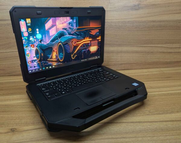 Захищений ноутбук Dell Latitude 14 Rugged 5414 / 14" (1920x1080) IPS / Intel Core i5-6300U (2 (4) ядра по 2.4 - 3.0 GHz) / 8 GB DDR4 / 256 GB SSD / Intel HD Graphics 520 / WebCam / HDMI / Windows 10 - Зображення 4