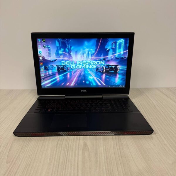 Ігровий ноутбук Dell Inspiron 15 Gaming 7567 / 15.6" (1920x1080) TN / Intel Core i5-7300HQ (4 ядра по 2.5 - 3.5 GHz) / 8 GB DDR4 / 128 GB SSD M.2 + 1000 GB HDD / nVidia GeForce GTX 1050, 4 GB GDDR5, 128-bit / WebCam - Зображення 2