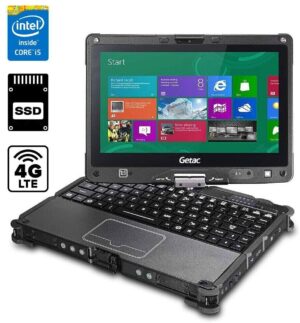 Захищений ноутбук-трансформер Б-клас Getac V110 G2 Rugged / 11.6" (1366x768) IPS Touch / Intel Core i5-5300U (2 (4) ядра по 2.3 - 2.9 GHz) / 8 GB DDR3 / 120 GB SSD / Intel HD Graphics 5500 / WebCam / HDMI / LTE