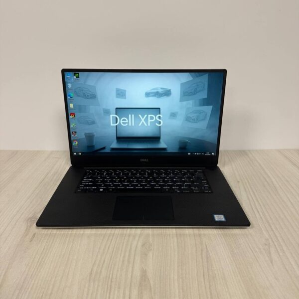 Ігровий ультрабук Б-клас Dell XPS 15 9570 / 15.6" (1920x1080) IPS / Intel Core i5-8300H (4 (8) ядра по 2.3 - 4.0 GHz) / 8 GB DDR4 / 256 GB SSD NVMe / nVidia GeForce GTX 1050, 4 GB GDDR5, 128-bit / WebCam - Зображення 2