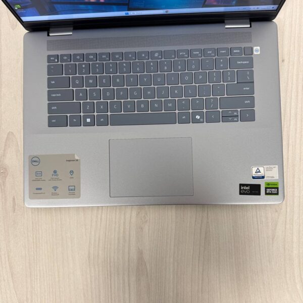 Ігровий ноутбук Dell Inspiron 16 Plus 7640 / 16" (2560x1600) IPS / Intel Core Ultra 7 155H (16 (22) ядер по 1.4 - 4.8 GHz) / 32 GB DDR5 / 2000 GB SSD NVMe / nVidia GeForce RTX 4060, 8 GB GDDR6, 128-bit / WebCam - Зображення 7