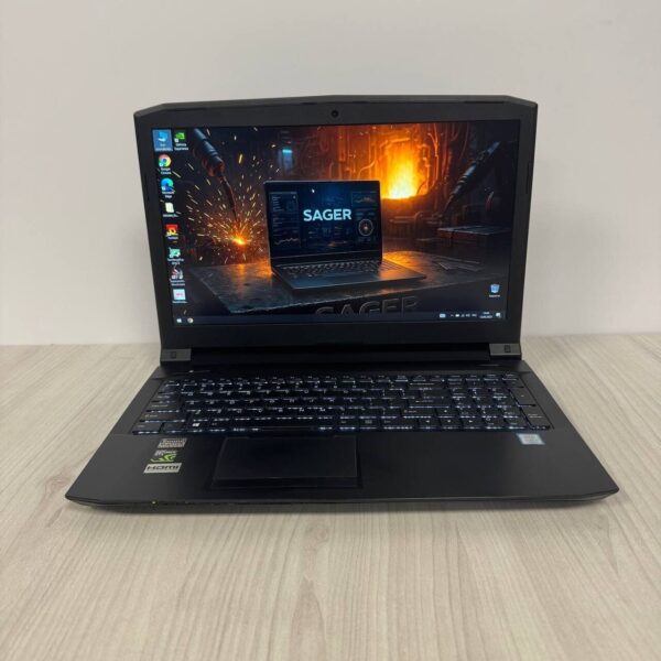Ігровий ноутбук Б-клас Sager N855HJ / 15.6" (1920x1080) IPS / Intel Core i7-7700HQ (4 (8) ядра по 2.8 - 3.8 GHz) / 16 GB DDR4 / 500 GB SSD / nVidia GeForce GTX 1050, 2 GB GDDR5, 128-bit / WebCam - Зображення 2