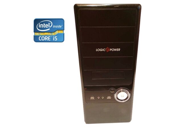 ПК LogicPower Tower / Intel Core i5-4570 (4 ядра по 3.2 - 3.6 GHz) / 8 GB DDR3 / 500 GB HDD / Intel HD Graphics 4600 / 400W