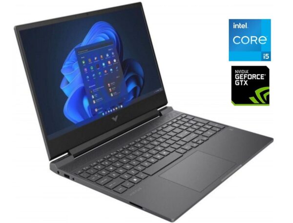 Ігровий ноутбук Б-клас HP Victus Gaming 15-fa0031dx / 15.6" (1920x1080) IPS / Intel Core i5-12450H (8 (12) ядра по 3.3 - 4.4 GHz) / 16 GB DDR4 / 480 GB SSD / nVidia GeForce GTX 1650, 4 GB GDDR5, 128-bit / WebCam
