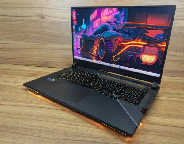 Ігровий ноутбук Asus ROG Strix Scar G733Z / 17.3" (2560x1440) IPS / Intel Core i9-12900H (14 (20) ядер по 3.8 - 5.0 GHz) / 32 GB DDR5 / 1000 GB SSD / nVidia GeForce RTX 3080, 8 GB GDDR6, 256-bit / HDMI / Windows 11 - Зображення 4