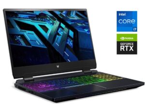 Ігровий ноутбук Б-клас Acer Predator Helios 300 PH315-55 / 15.6" (1920x1080) IPS / Intel Core i7-12700H (14 (20) ядер по 3.5 - 4.7 GHz) / 16 GB DDR5 / 512 GB SSD NVMe / nVidia GeForce RTX 3060, 6 GB GDDR6, 192-bit / WebCam
