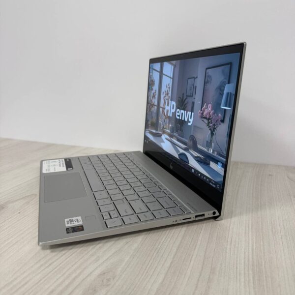 Ультрабук Б-клас HP Envy 13-aq1013dx / 13.3" (3840x2160) IPS Touch / Intel Core i7-1065G7 (4 (8) ядра по 1.3 - 3.9 GHz) / 8 GB DDR4 / 512 GB SSD NVMe / Intel Iris Plus Graphics / WebCam - Зображення 5