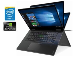 Ноутбук-трансформер Lenovo Yoga 710-15IKB / 15.6" (1920x1080) IPS Touch / Intel Core i5-7200U (2 (4) ядра по 2.5 - 3.1 GHz) / 16 GB DDR4 / 512 GB SSD NVMe / nVidia GeForce 940MX, 2 GB GDDR5, 64-bit / WebCam