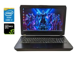 Ігровий ноутбук Clevo Sager P650RP6 / 15.6" (1920x1080) IPS / Intel Core i7-6700HQ (4 (8) ядра по 2.6 - 3.5 GHz) / 16 GB DDR4 / 1000 GB SSD / nVidia GeForce GTX 1060, 6 GB GDDR5, 192-bit / WebCam