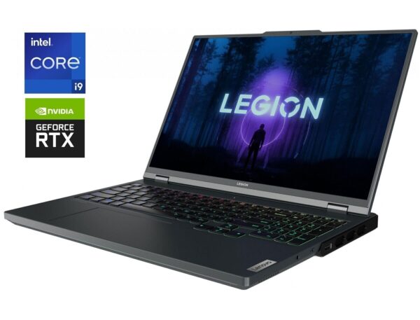 Ігровий ноутбук Б-клас Lenovo Legion Pro 7 16IRX8H / 16" (2560x1600) IPS / Intel Core i9-13900HX (24 (32) ядра по 3.9 - 5.4 GHz) / 32 GB DDR5 / 1000 GB SSD NVMe / nVidia GeForce RTX 4080, 12 GB GDDR6, 192-bit / WebCam