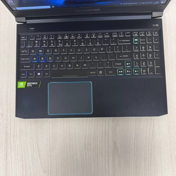Ігровий ноутбук Б-клас Acer Predator Helios 300 PH315-52 / 15.6" (1920x1080) IPS / Intel Core i7-9750H (6 (12) ядер по 2.6 - 4.5 GHz) / 16 GB DDR4 / 512 GB SSD NVMe / nVidia GeForce GTX 1660 Ti, 6 GB GDDR6, 192-bit / WebCam - Зображення 7