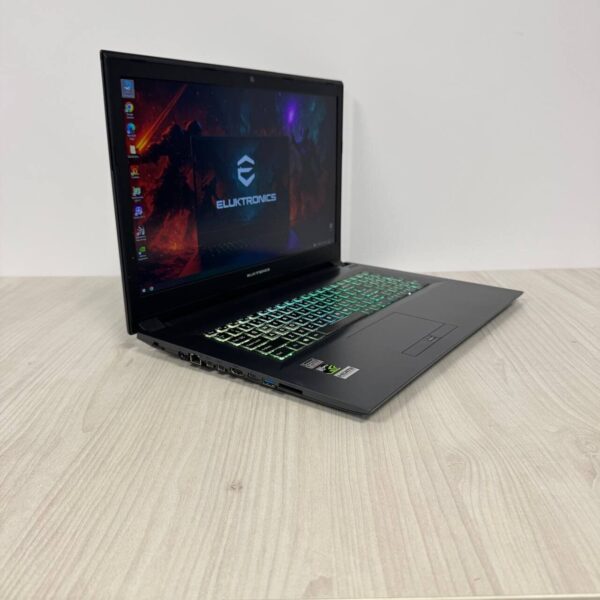 Ігровий ноутбук Eluktronics 17 N870HK / 17.3" (1920x1080) IPS / Intel Core i7-7700HQ (4 (8) ядра по 2.8 - 3.8 GHz) / 16 GB DDR4 / 512 GB SSD NVMe / nVidia GeForce GTX 1050 Ti, 4 GB GDDR5, 128-bit / WebCam - Зображення 4