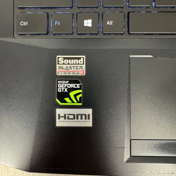 Ігровий ноутбук Б-клас Sager N855HJ / 15.6" (1920x1080) IPS / Intel Core i7-7700HQ (4 (8) ядра по 2.8 - 3.8 GHz) / 16 GB DDR4 / 500 GB SSD / nVidia GeForce GTX 1050, 2 GB GDDR5, 128-bit / WebCam - Зображення 8