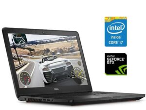 Ігровий ноутбук Б-клас Dell Inspiron 15 7559 / 15.6" (1920x1080) IPS / Intel Core i7-6700HQ (4 (8) ядра по 2.6 - 3.5 GHz) / 16 GB DDR3 / 512 GB SSD / nVidia GeForce GTX 960M, 4 GB GDDR5, 128-bit / WebCam