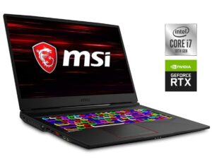 Ігровий ноутбук Б-клас MSI GE75 Raider 10SF / 17.3" (1920x1080) IPS / Intel Core i7-10750H (6 (12) ядер по 2.6 - 5.0 GHz) / 16 GB DDR4 / 512 GB SSD NVMe + 1000 GB HDD / nVidia GeForce RTX 2070, 8 GB GDDR6, 256-bit / WebCam