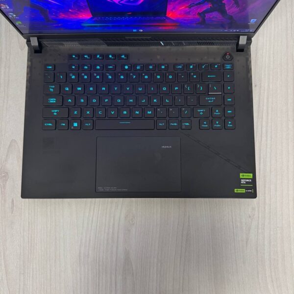 Ігровий ноутбук Б-клас Asus ROG Strix Scar 16 G634JZ / 16" (2560x1600) IPS / Intel Core i9-13980HX (24 (32) ядер по 2.2 - 5.5 GHz) / 32 GB DDR5 / 1000 GB SSD NVMe / nVidia GeForce RTX 4080, 12 GB GDDR6, 192-bit / WebCam - Зображення 7