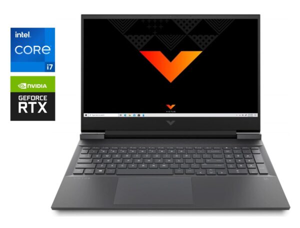 Ігровий ноутбук HP Victus 16t-r000 / 16.1" (1920x1080) IPS / Intel Core i7-13700H (14 (20) ядер по 2.4 - 5.0 GHz) / 16 GB DDR5 / 512 GB SSD NVMe / nVidia GeForce RTX 4070, 8 GB GDDR6, 128-bit / WebCam